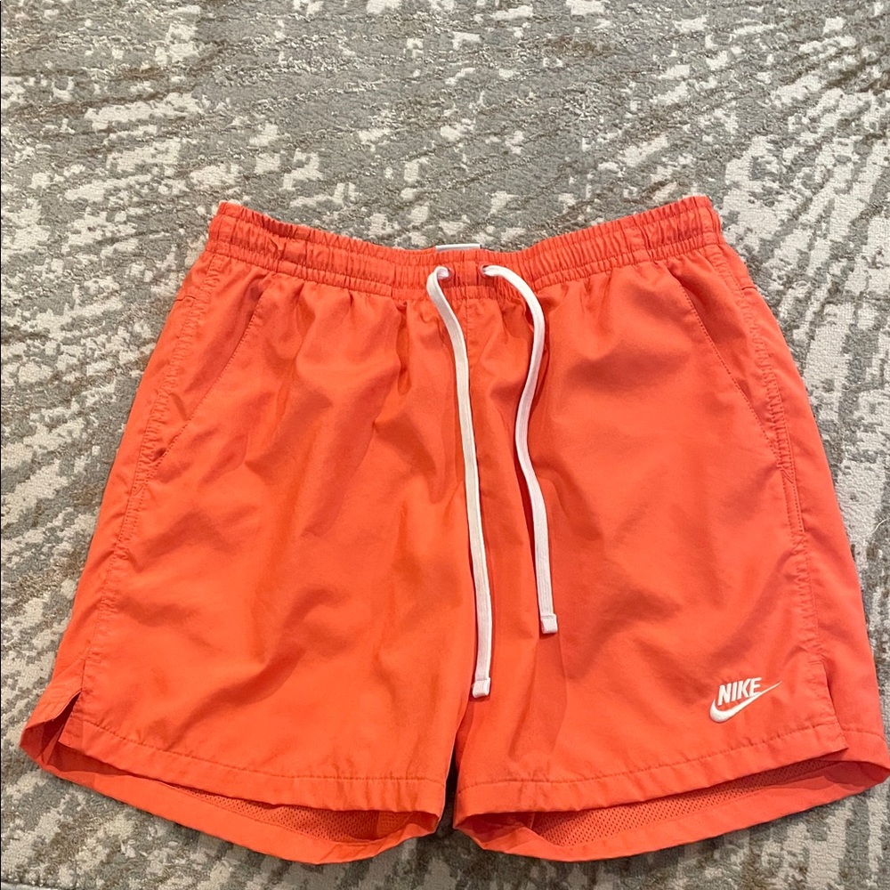 Nike Vibrant Orange Shorts